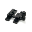 From The Anvil - Black Mushroom Quadrant Fastener - Narrow | Sku. 46595 | Trade Door Handles.