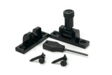 From The Anvil - Black Brompton Brighton Fastener - Narrow (Square) | Sku. 46596 | Trade Door Handles.