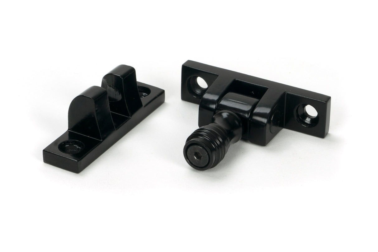 From The Anvil - Black Prestbury Brighton Fastener - Narrow (Square) | Sku. 46597 | Trade Door Handles.