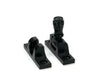 From The Anvil - Black Prestbury Brighton Fastener - Narrow (Square) | Sku. 46597 | Trade Door Handles.