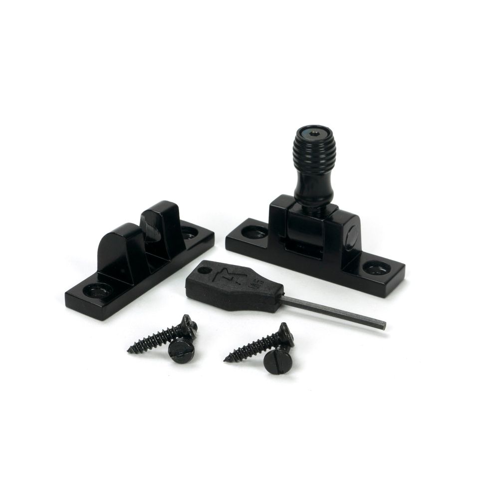 From The Anvil - Black Beehive Brighton Fastener - Narrow (Square) | Sku. 46598 | Trade Door Handles.
