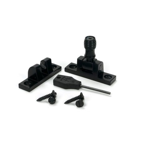 From The Anvil - Black Beehive Brighton Fastener - Narrow (Square) | Sku. 46598 | Trade Door Handles.