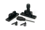From The Anvil - Black Mushroom Brighton Fastener - Narrow (Square) | Sku. 46599 | Trade Door Handles.