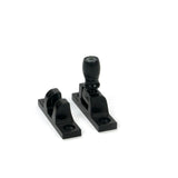 From The Anvil - Black Mushroom Brighton Fastener - Narrow (Square) | Sku. 46599 | Trade Door Handles.