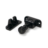 From The Anvil - Black Beehive Brighton Fastener (Radiused) | Sku. 46602 | Trade Door Handles.