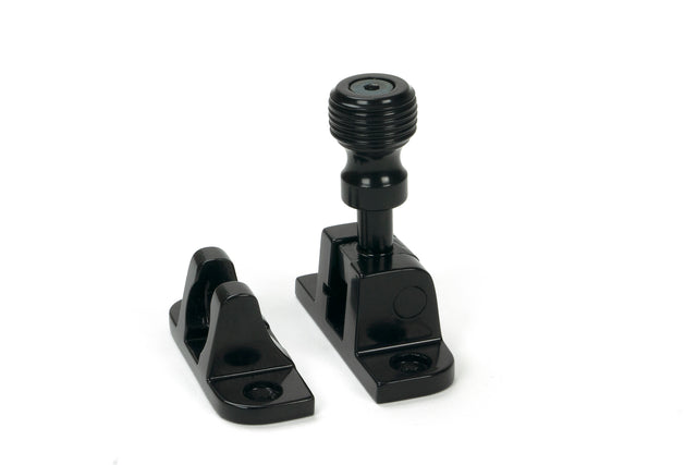 From The Anvil - Black Beehive Brighton Fastener (Radiused) | Sku. 46602 | Trade Door Handles.