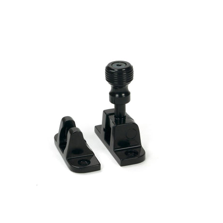 From The Anvil - Black Beehive Brighton Fastener (Radiused) | Sku. 46602 | Trade Door Handles.