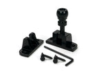 From The Anvil - Black Mushroom Brighton Fastener (Radiused) | Sku. 46603 | Trade Door Handles.