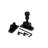 From The Anvil - Black Mushroom Brighton Fastener (Radiused) | Sku. 46603 | Trade Door Handles.