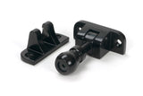 From The Anvil - Black Mushroom Brighton Fastener (Radiused) | Sku. 46603 | Trade Door Handles.