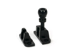 From The Anvil - Black Mushroom Brighton Fastener (Radiused) | Sku. 46603 | Trade Door Handles.
