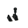 From The Anvil - Black Mushroom Brighton Fastener (Radiused) | Sku. 46603 | Trade Door Handles.