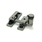 From The Anvil - Pewter Brompton Quadrant Fastener - Narrow | Sku. 46605 | Trade Door Handles.