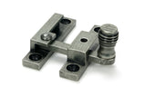 From The Anvil - Pewter Prestbury Quadrant Fastener - Narrow | Sku. 46606 | Trade Door Handles.
