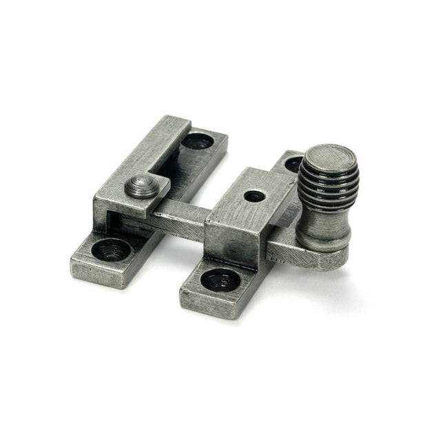 From The Anvil - Pewter Beehive Quadrant Fastener - Narrow | Sku. 46607 | Trade Door Handles.