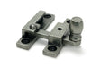 From The Anvil - Pewter Mushroom Quadrant Fastener - Narrow | Sku. 46608 | Trade Door Handles.