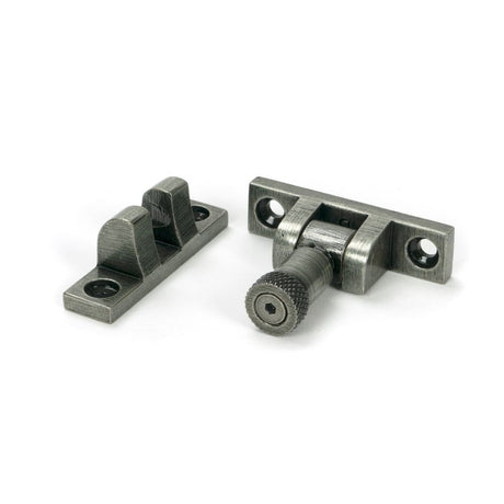 From The Anvil - Pewter Brompton Brighton Fastener - Narrow (Square) | Sku. 46609 | Trade Door Handles.