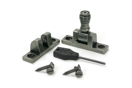 From The Anvil - Pewter Prestbury Brighton Fastener - Narrow (Square) | Sku. 46610 | Trade Door Handles.