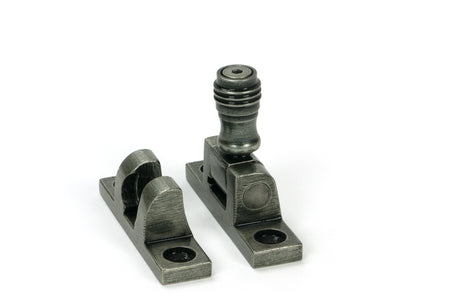 From The Anvil - Pewter Prestbury Brighton Fastener - Narrow (Square) | Sku. 46610 | Trade Door Handles.