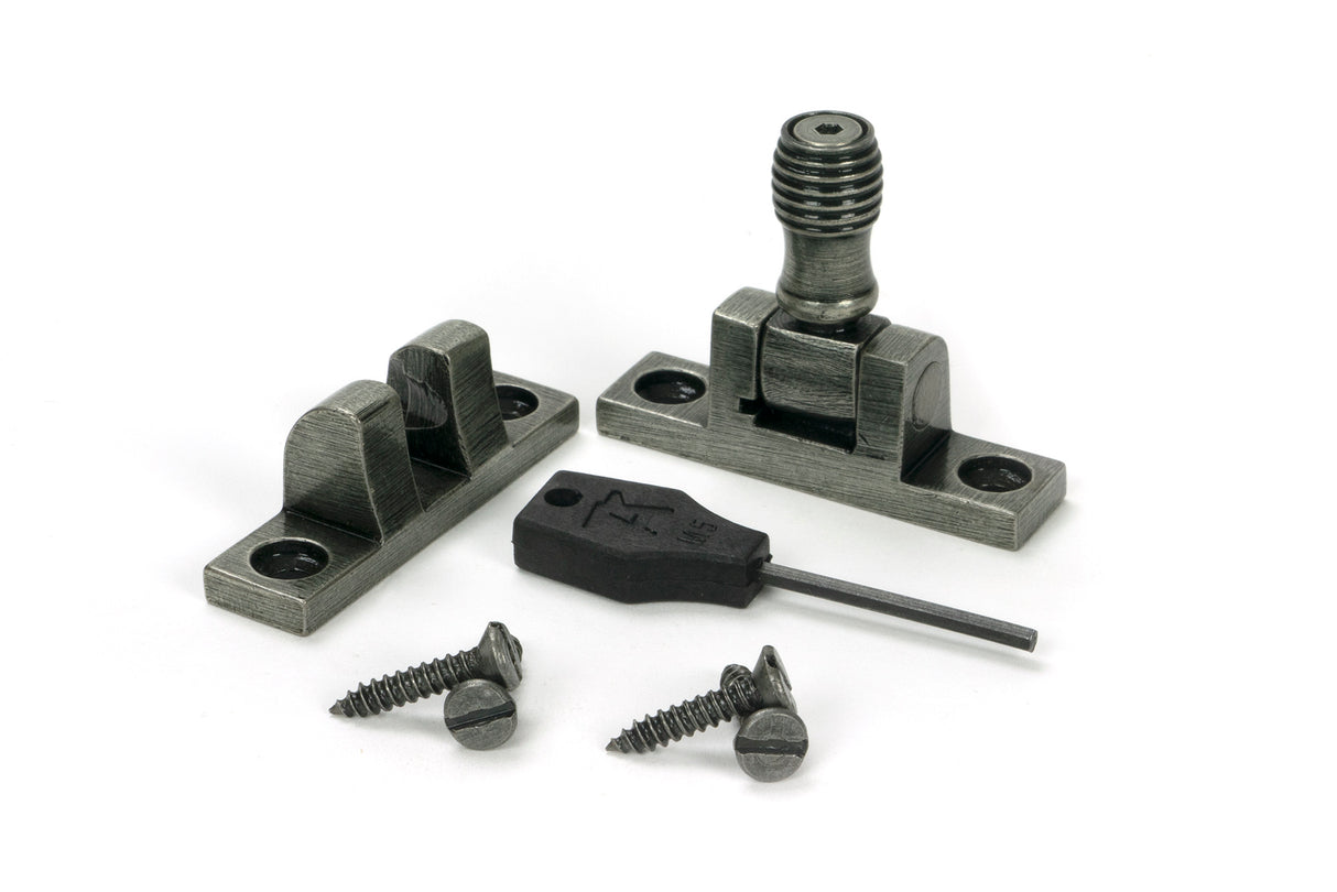 From The Anvil - Pewter Beehive Brighton Fastener - Narrow (Square) | Sku. 46611 | Trade Door Handles.