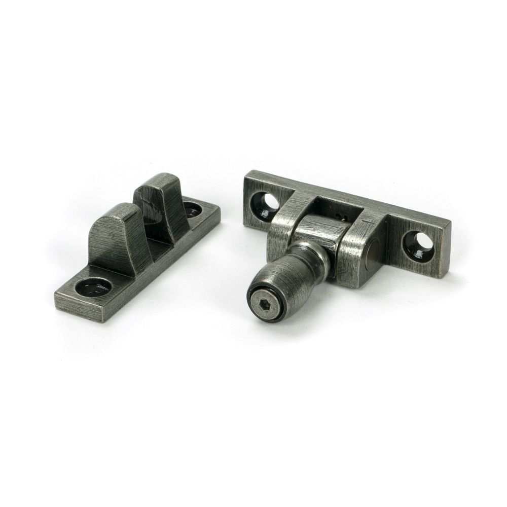 From The Anvil - Pewter Mushroom Brighton Fastener - Narrow (Square) | Sku. 46612 | Trade Door Handles.