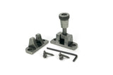 From The Anvil - Pewter Brompton Brighton Fastener (Radiused) | Sku. 46613 | Trade Door Handles.