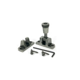 From The Anvil - Pewter Brompton Brighton Fastener (Radiused) | Sku. 46613 | Trade Door Handles.