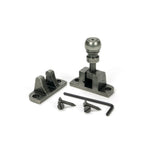 From The Anvil - Pewter Mushroom Brighton Fastener (Radiused) | Sku. 46616 | Trade Door Handles.