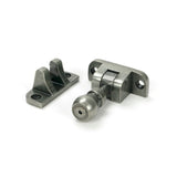 From The Anvil - Pewter Mushroom Brighton Fastener (Radiused) | Sku. 46616 | Trade Door Handles.