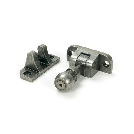 From The Anvil - Pewter Mushroom Brighton Fastener (Radiused) | Sku. 46616 | Trade Door Handles.