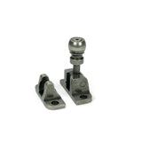 From The Anvil - Pewter Mushroom Brighton Fastener (Radiused) | Sku. 46616 | Trade Door Handles.