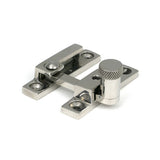 High quality images of the From The Anvil - Polished Marine SS (316) Brompton Quadrant Fastener - Narrow | Sku. Anvil-46618 | available to order from Trade Door Handles, quick delivery at discounted prices.
