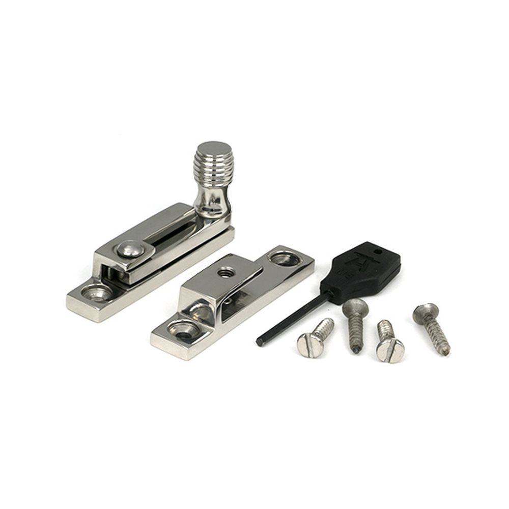 High quality images of the From The Anvil - Polished Marine SS (316) Beehive Quadrant Fastener - Narrow | Sku. Anvil-46620 | available to order from Trade Door Handles, quick delivery at discounted prices.