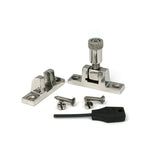 High quality images of the From The Anvil - Polished Marine SS (316) Brompton Brighton Fastener - Narrow (Square) | Sku. Anvil-46622 | available to order from Trade Door Handles, quick delivery at discounted prices.