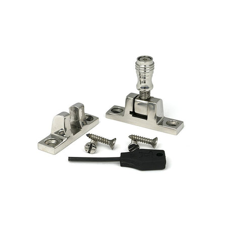 High quality images of the From The Anvil - Polished Marine SS (316) Prestbury Brighton Fastener - Narrow (Square) | Sku. Anvil-46623 | available to order from Trade Door Handles, quick delivery at discounted prices.