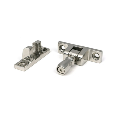 High quality images of the From The Anvil - Polished Marine SS (316) Mushroom Brighton Fastener - Narrow (Square) | Sku. Anvil-46625 | available to order from Trade Door Handles, quick delivery at discounted prices.