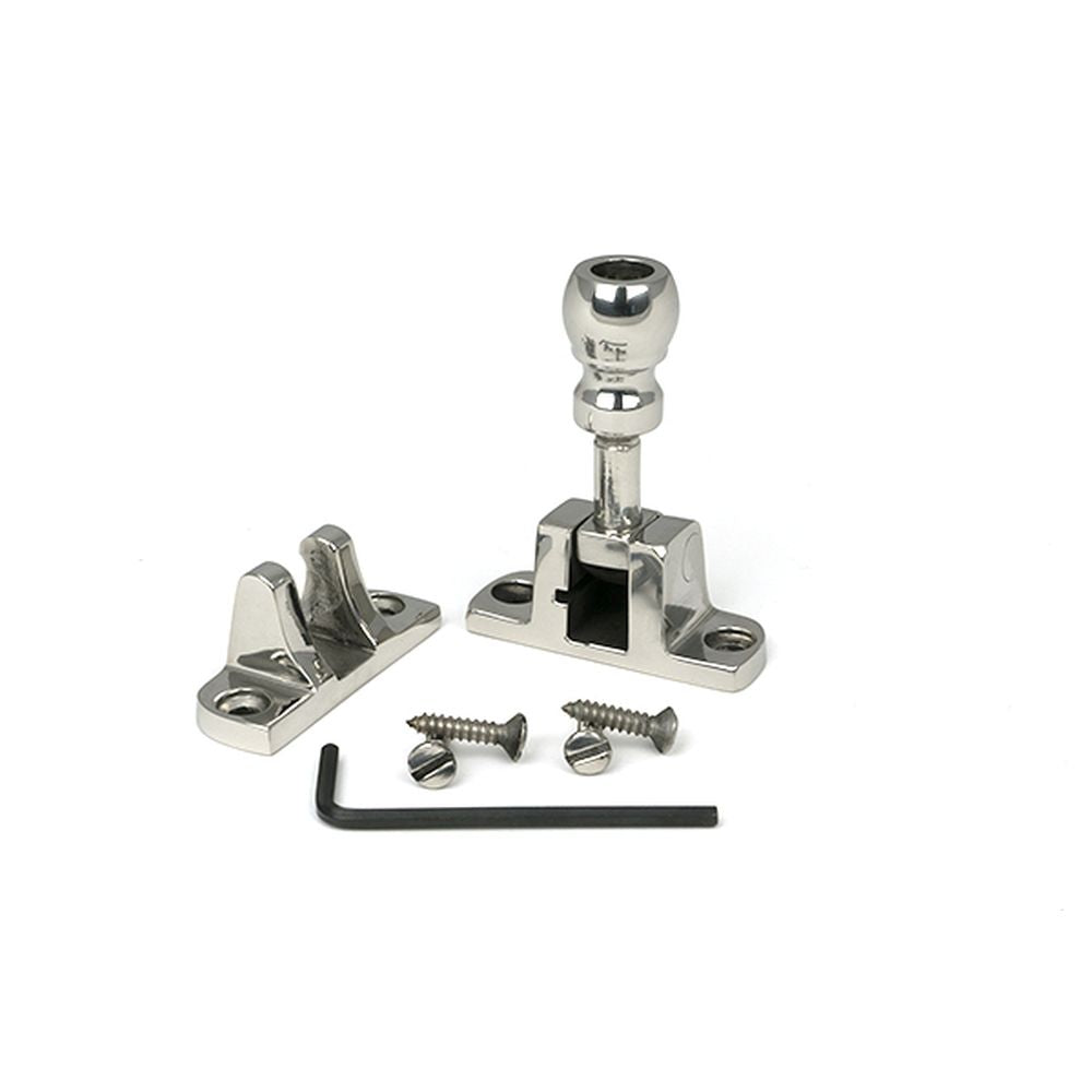 High quality images of the From The Anvil - Polished Marine SS (316) Mushroom Brighton Fastener (Radiused) | Sku. Anvil-46629 | available to order from Trade Door Handles, quick delivery at discounted prices.
