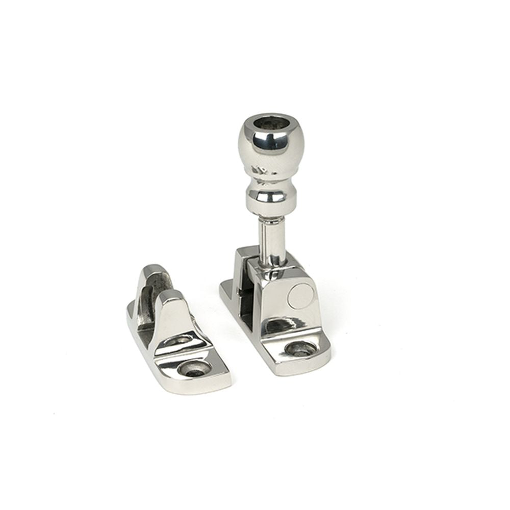 High quality images of the From The Anvil - Polished Marine SS (316) Mushroom Brighton Fastener (Radiused) | Sku. Anvil-46629 | available to order from Trade Door Handles, quick delivery at discounted prices.
