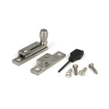 High quality images of the From The Anvil - Satin Marine SS (316) Mushroom Quadrant Fastener - Narrow | Sku. Anvil-46634 | available to order from Trade Door Handles, quick delivery at discounted prices.