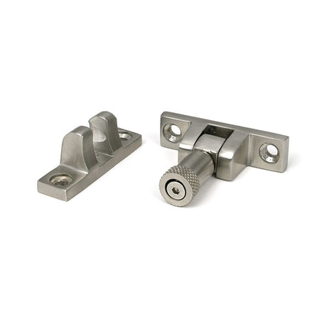 High quality images of the From The Anvil - Satin Marine SS (316) Brompton Brighton Fastener - Narrow (Square) | Sku. Anvil-46635 | available to order from Trade Door Handles, quick delivery at discounted prices.