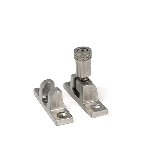 High quality images of the From The Anvil - Satin Marine SS (316) Brompton Brighton Fastener - Narrow (Square) | Sku. Anvil-46635 | available to order from Trade Door Handles, quick delivery at discounted prices.