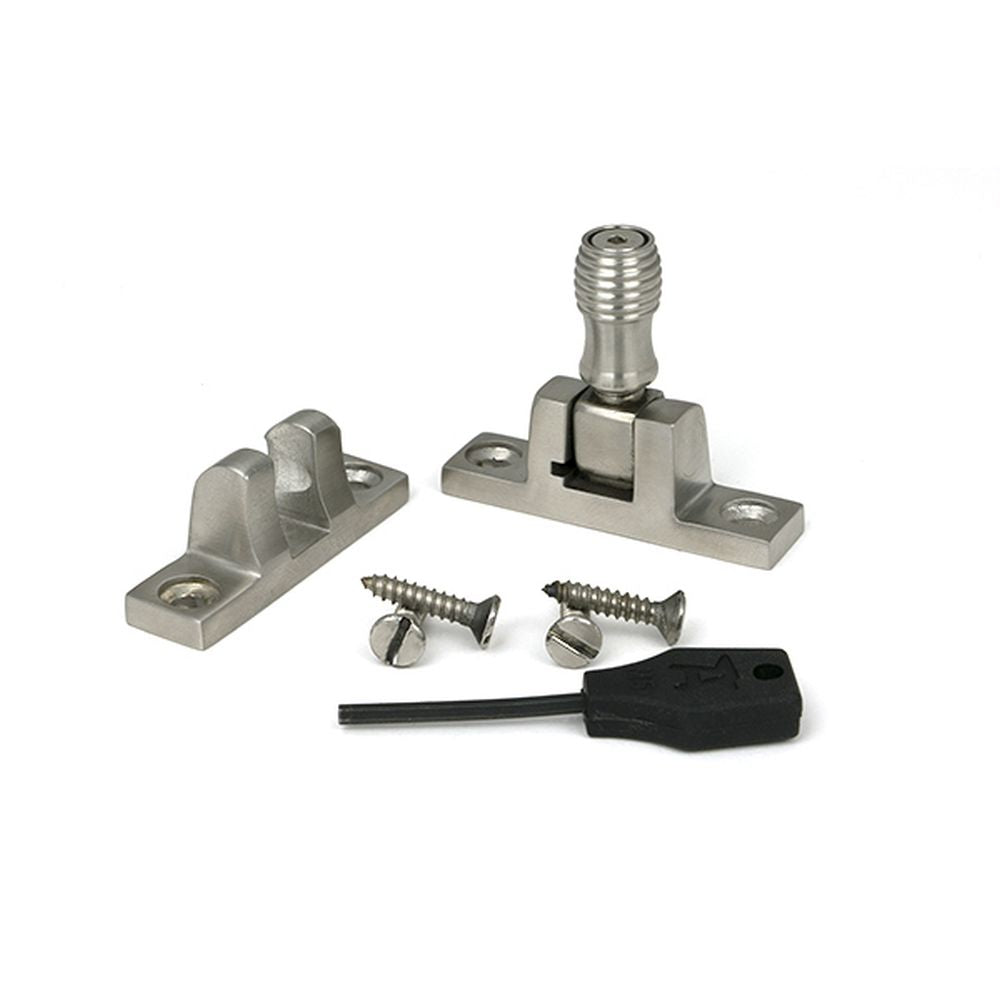 High quality images of the From The Anvil - Satin Marine SS (316) Beehive Brighton Fastener - Narrow (Square) | Sku. Anvil-46637 | available to order from Trade Door Handles, quick delivery at discounted prices.