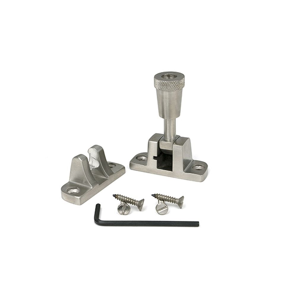 High quality images of the From The Anvil - Satin Marine SS (316) Brompton Brighton Fastener (Radiused) | Sku. Anvil-46639 | available to order from Trade Door Handles, quick delivery at discounted prices.