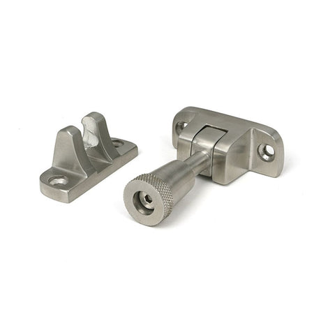 High quality images of the From The Anvil - Satin Marine SS (316) Brompton Brighton Fastener (Radiused) | Sku. Anvil-46639 | available to order from Trade Door Handles, quick delivery at discounted prices.