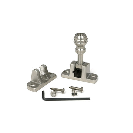 High quality images of the From The Anvil - Satin Marine SS (316) Prestbury Brighton Fastener (Radiused) | Sku. Anvil-46640 | available to order from Trade Door Handles, quick delivery at discounted prices.