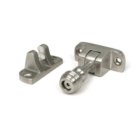 High quality images of the From The Anvil - Satin Marine SS (316) Prestbury Brighton Fastener (Radiused) | Sku. Anvil-46640 | available to order from Trade Door Handles, quick delivery at discounted prices.