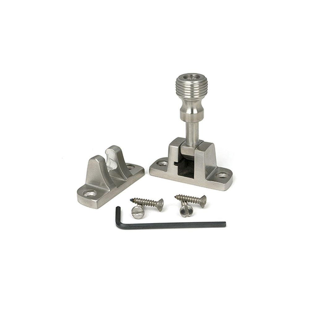 High quality images of the From The Anvil - Satin Marine SS (316) Beehive Brighton Fastener (Radiused) | Sku. Anvil-46641 | available to order from Trade Door Handles, quick delivery at discounted prices.
