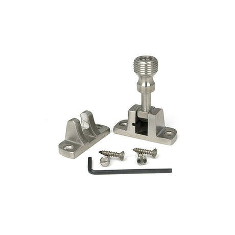 High quality images of the From The Anvil - Satin Marine SS (316) Beehive Brighton Fastener (Radiused) | Sku. Anvil-46641 | available to order from Trade Door Handles, quick delivery at discounted prices.