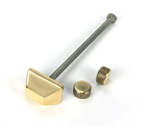 From The Anvil - Aged Brass Brompton Door Knocker | Sku. 46644 | Trade Door Handles.