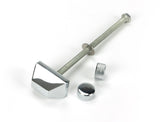From The Anvil - Polished Chrome Brompton Door Knocker | Sku. 46645 | Trade Door Handles.